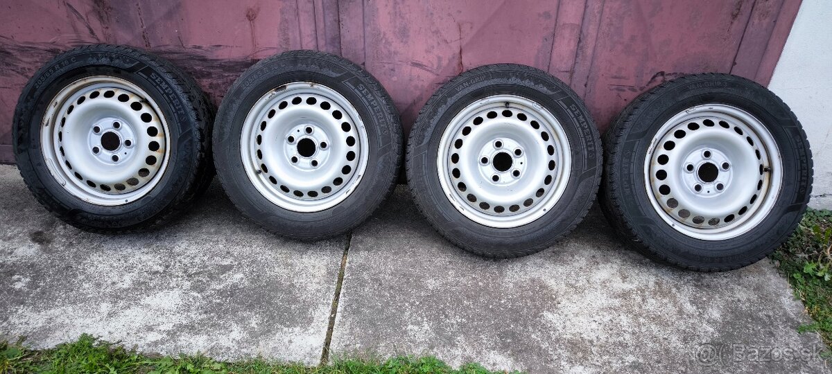 5x120 r16-6,5J,et52- 205-65-16C-zimné-Semperit-2021-6mm - 2