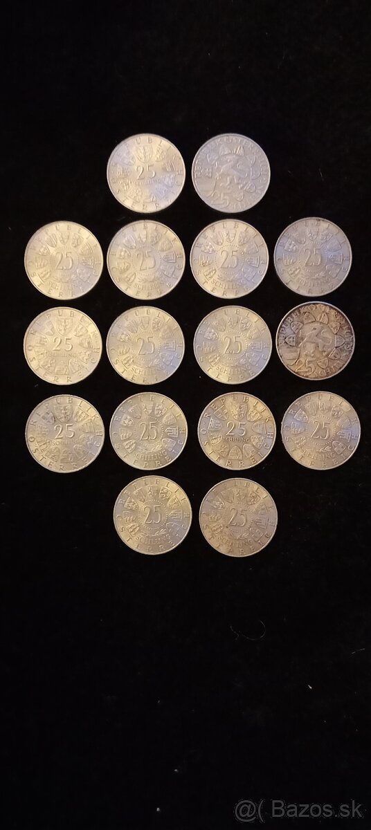 Strieborná minca - 2