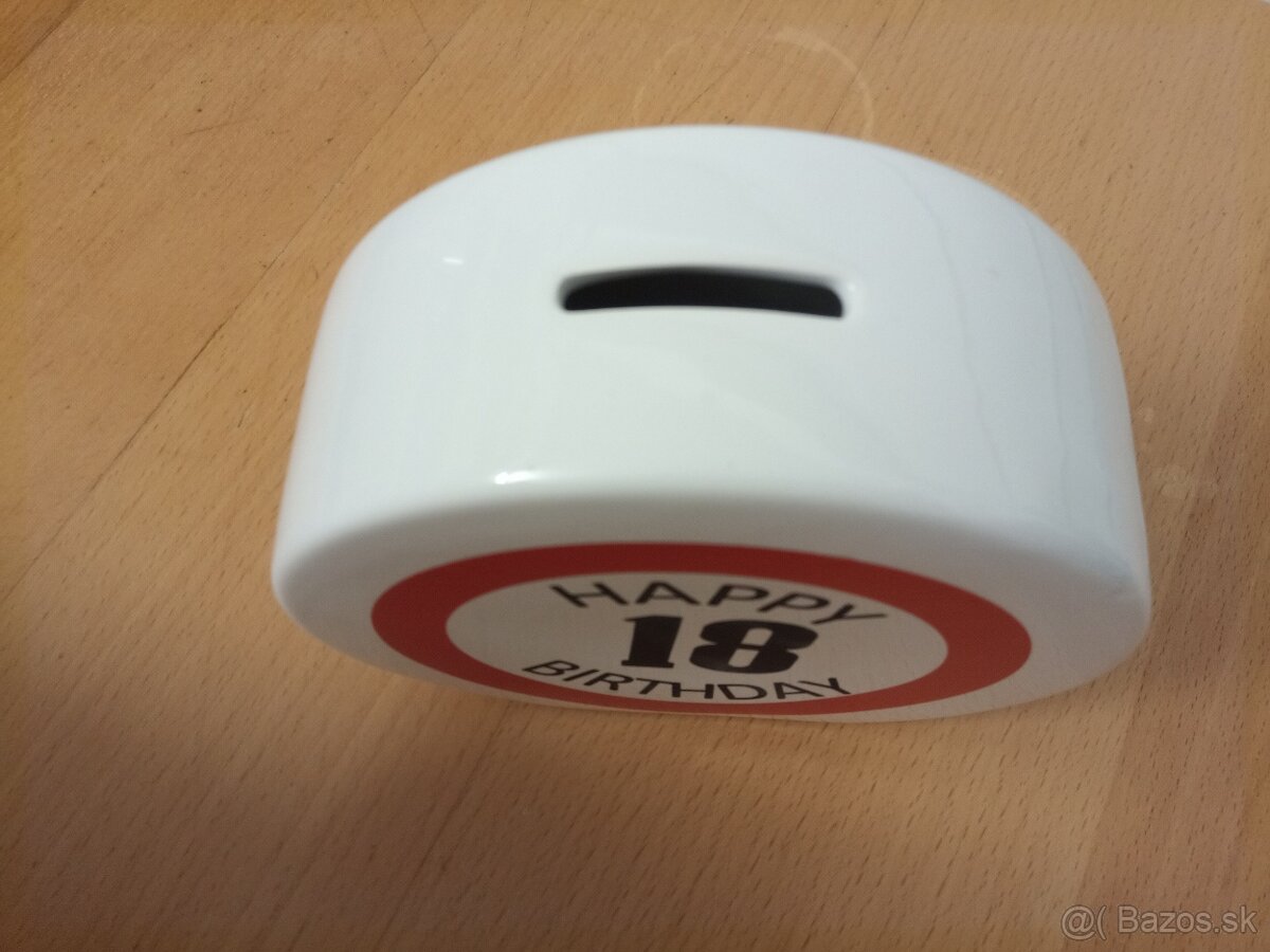 Pokladnička "18" a "30" VŠETKO NAJLEPŠIE - 2