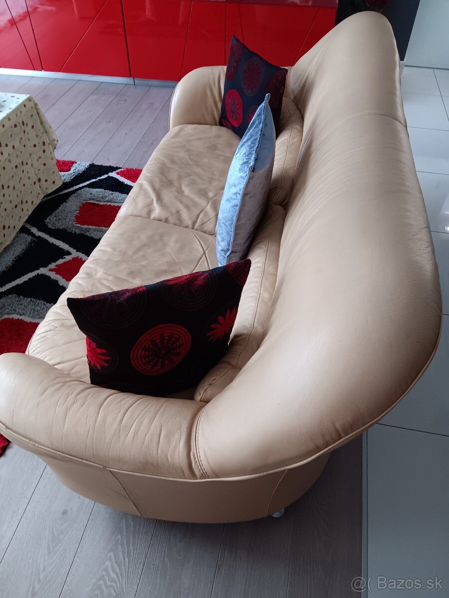 Kožený gauč na predaj - 2