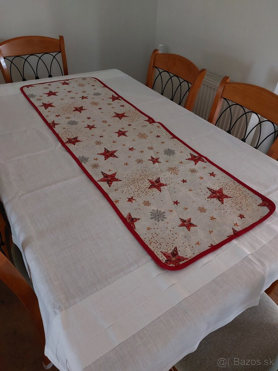 vianočný gobelínový obrus - 2