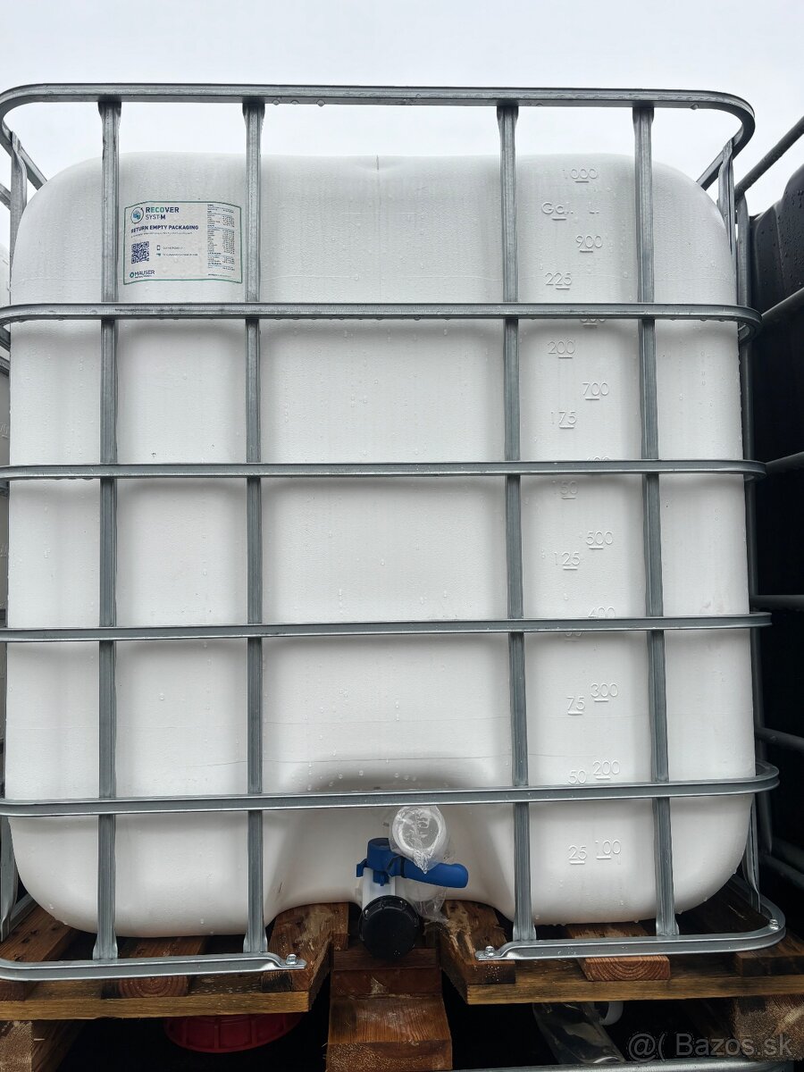 IBC NADOBA NADRZ 1000l Kontajner,plastovà nadrz - 2