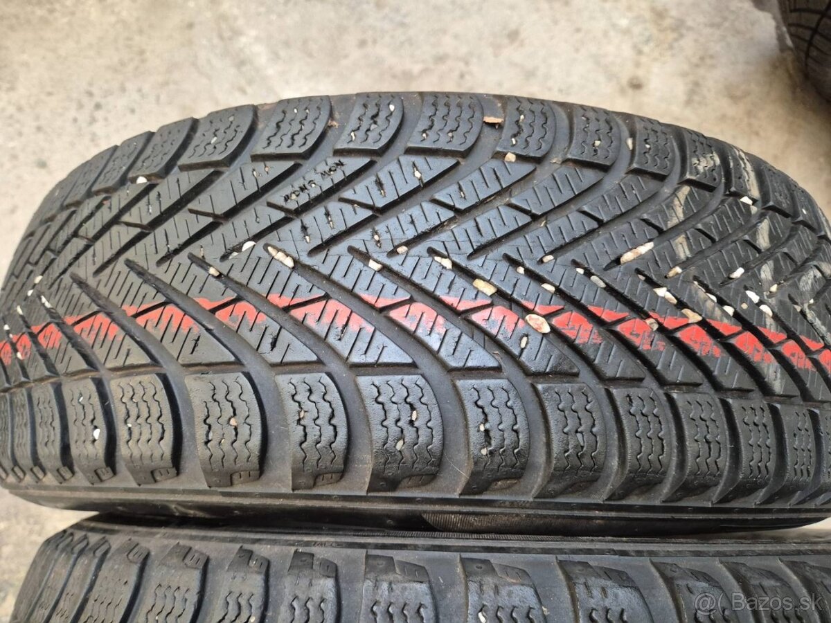 185/55 r16 zimné 2 ks PIRELLI dezén 6,7 mm DOT2019 - 2
