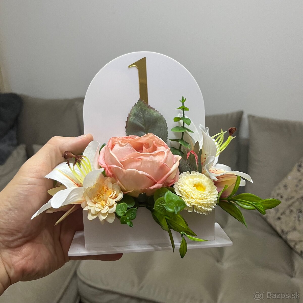 Číslovanie stolov na svadbu - 2