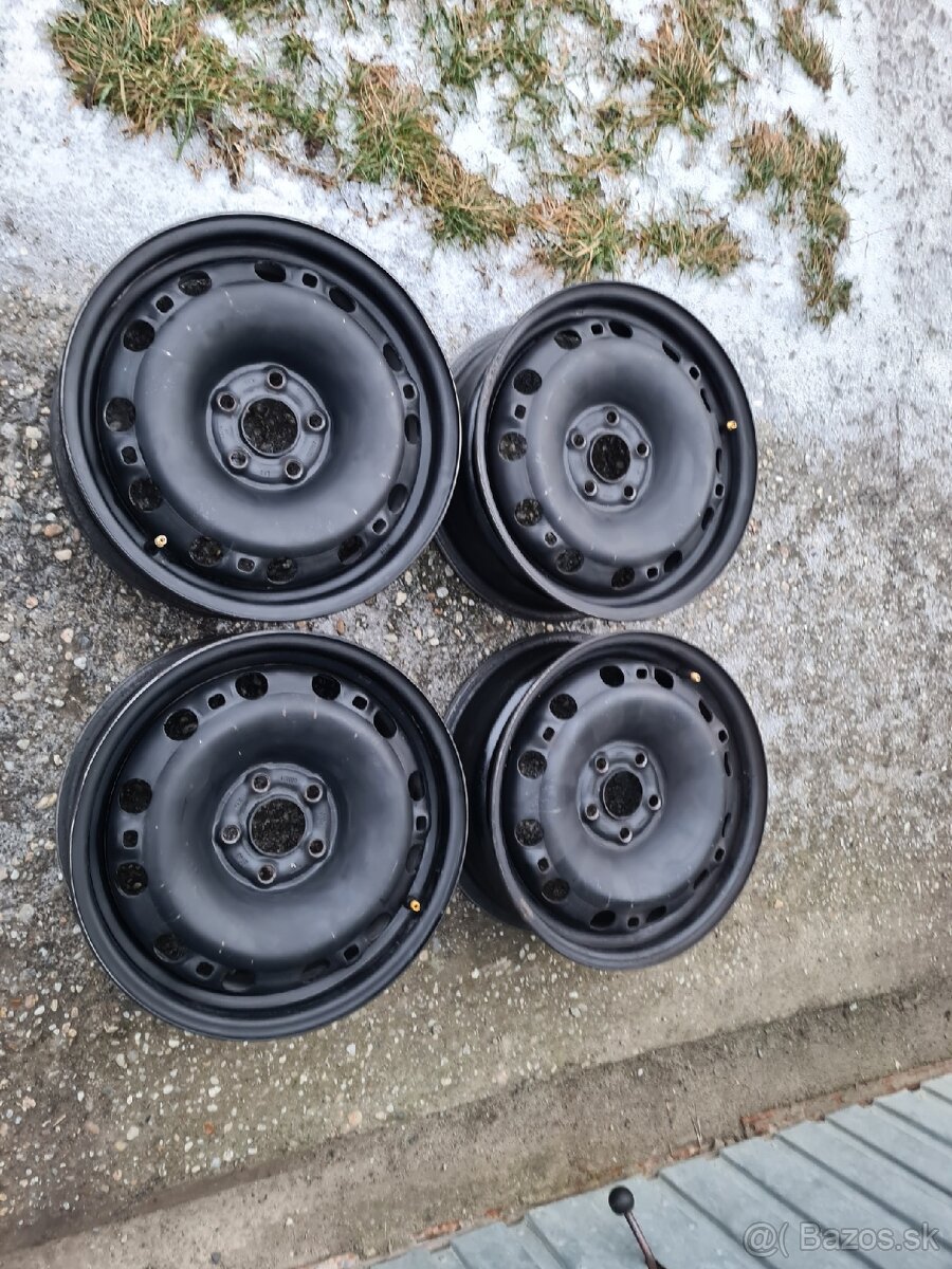 Plechove disky 5x100mm 15stky - 2