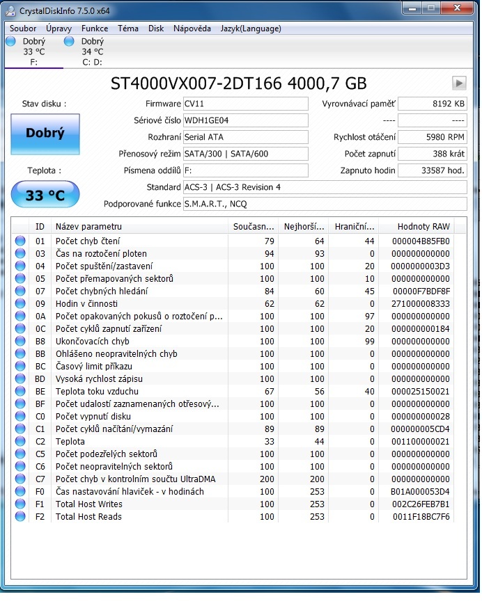 HDD 4TB seagate skyhawk - 2