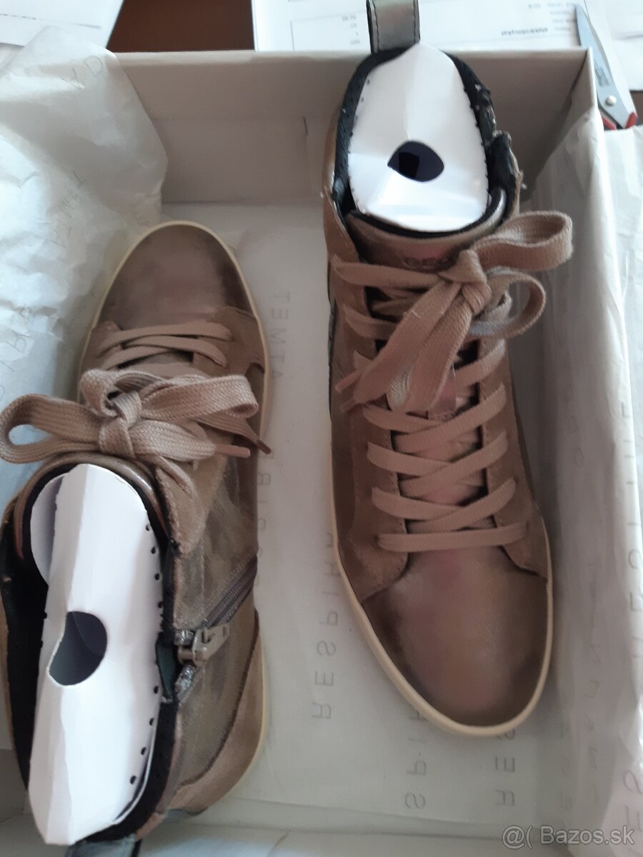 GEOX kožené poltopánky - 2