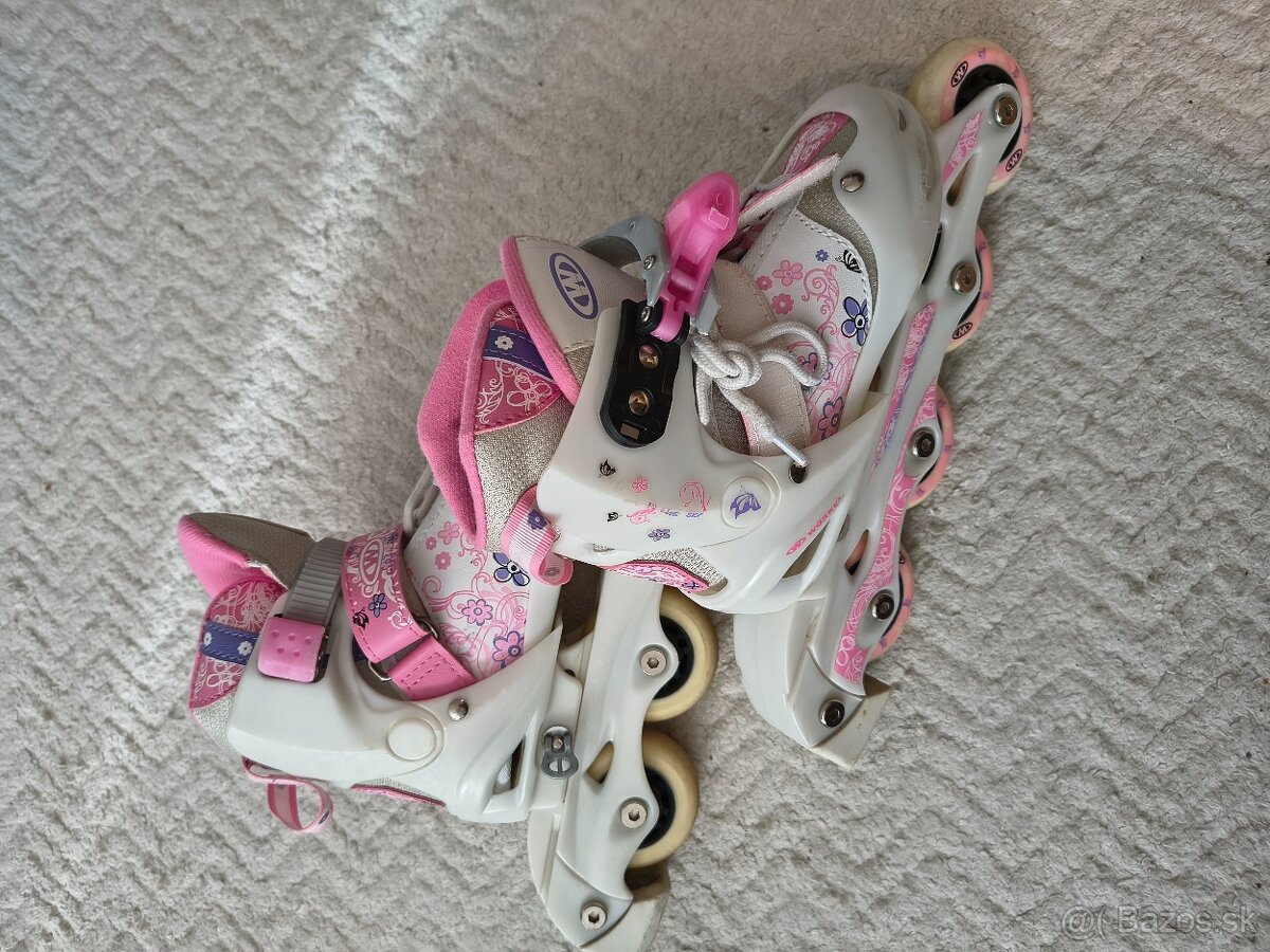 Detské kolieskové inline korčule Worker - 2