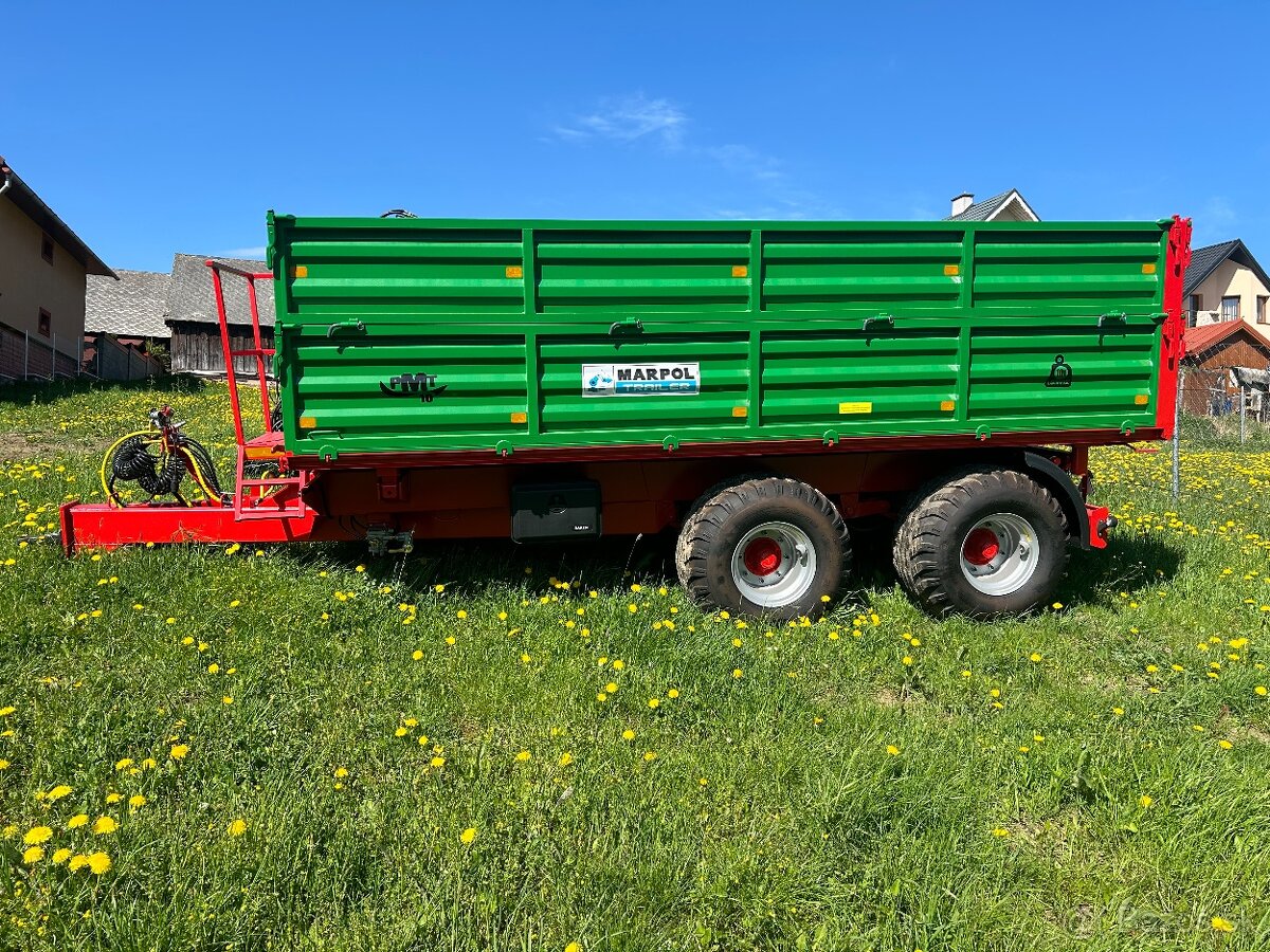 Poľnohospodársky príves 10t - 2