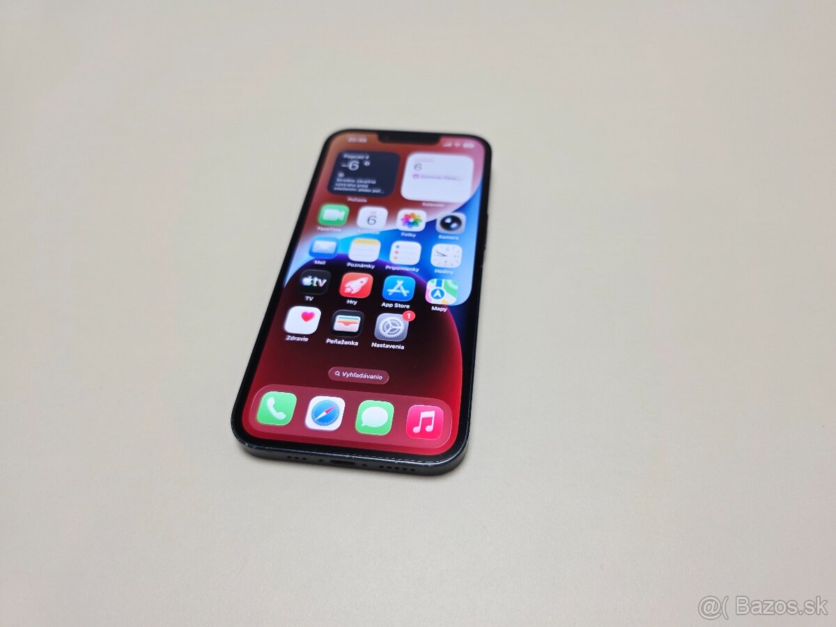 Predám Apple iPhone 14 128gb MIDNIGHT BATERKA 100% - 2