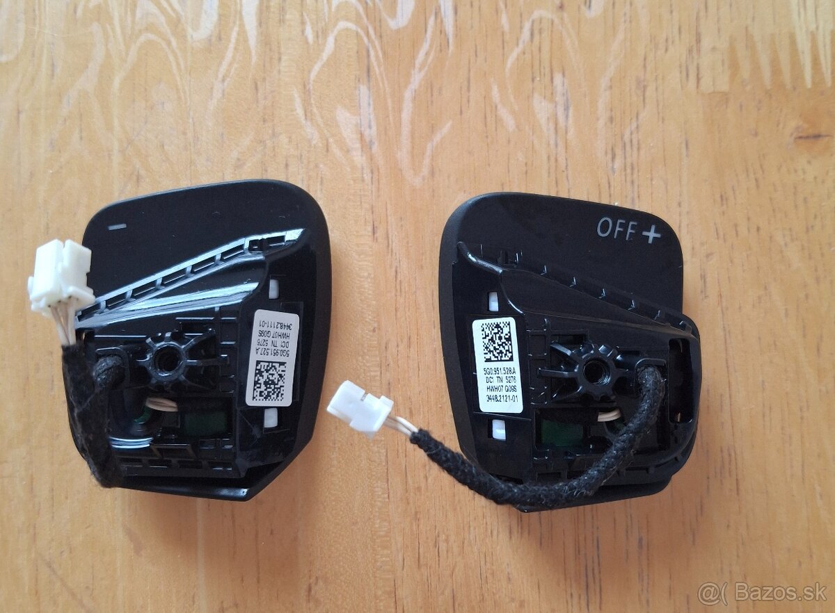 Tlacidla tiptronic volantu Golf 7 - 2