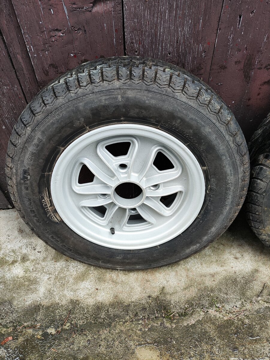 Predám kolesá 5ks Kopretiny 4x130.. - 2