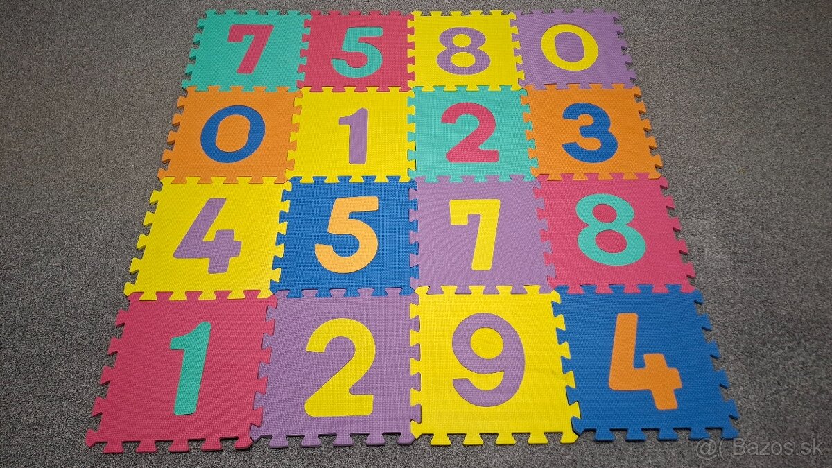 PODLAHOVÉ PUZZLE ŠTVORCE - 2