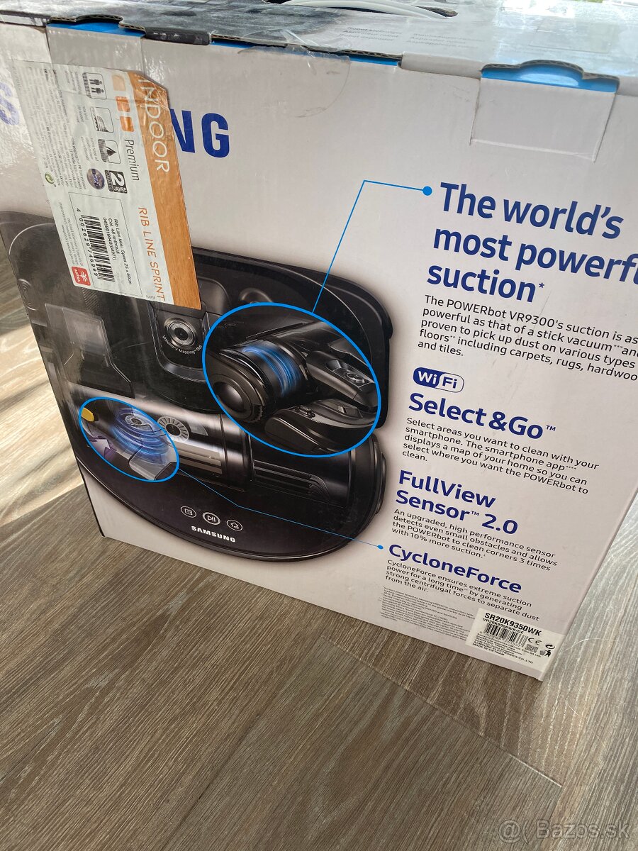 Robotický vysávač Samsung PowerBot – plne funkčný - 2