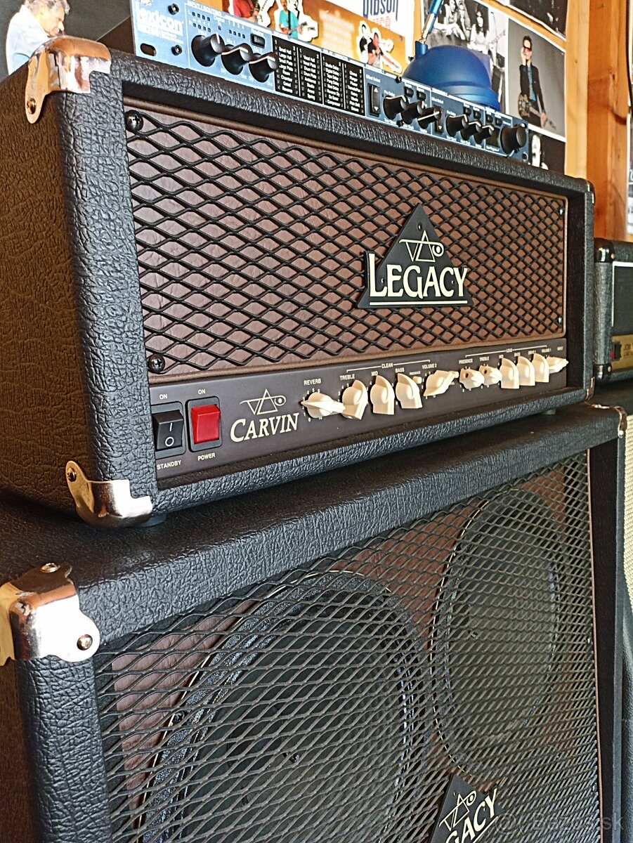 Gitarová hlava + box Carvin Legacy 100 - 2