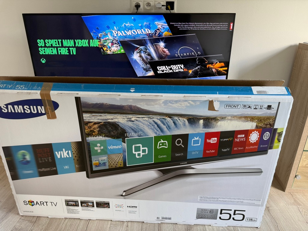 ✅ Predám SMART LED TV – TV Samsung 55\" 138cm UE55J6272 - 2