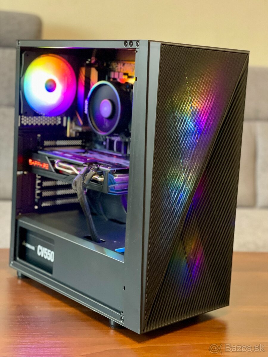 Gaming PC - R5 5500,RX 5700 XT 8GB,16GB RAM,512GB NVMe - 2