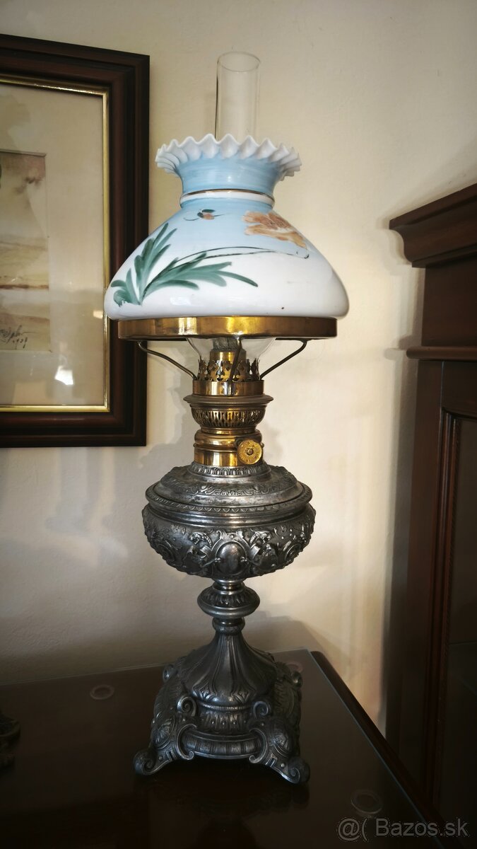 Starožitné petrolejové lampy - 2