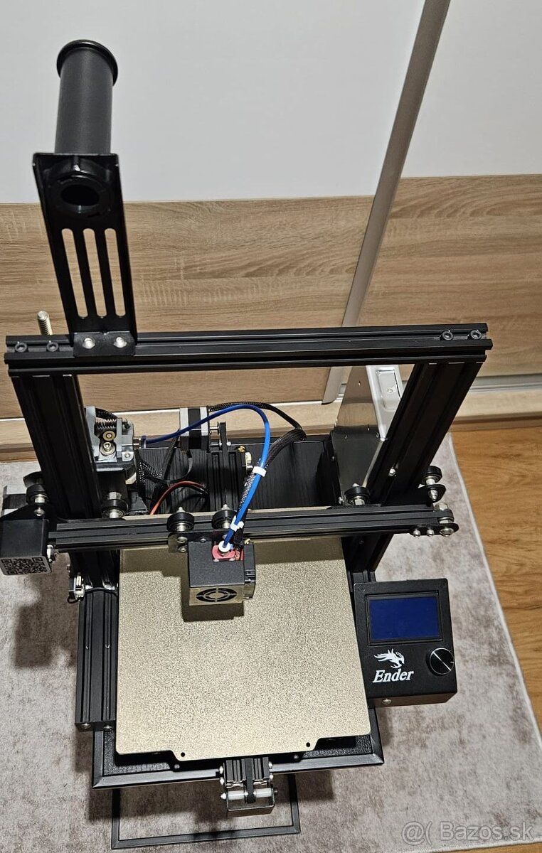 3D tlačiareň Creality Ender 3 PRO + Kovový extruder + PEO/PE - 2