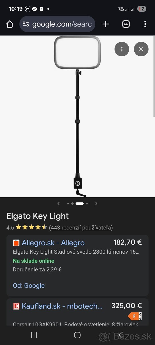 Predám Elgato key light - 2