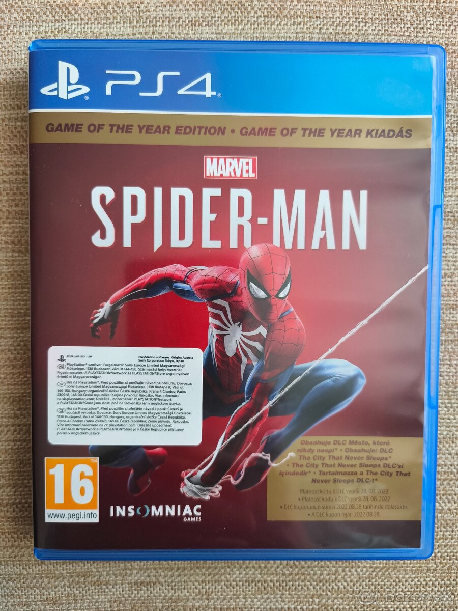 Hra na PS4 Spider-man - 2