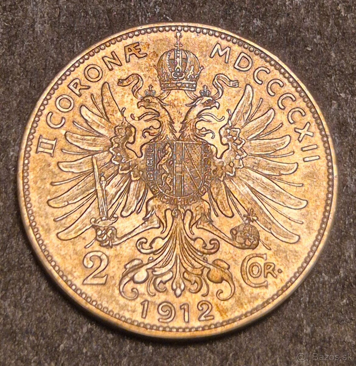 2 Koruna 1912 b.z František Jozef I. - 2