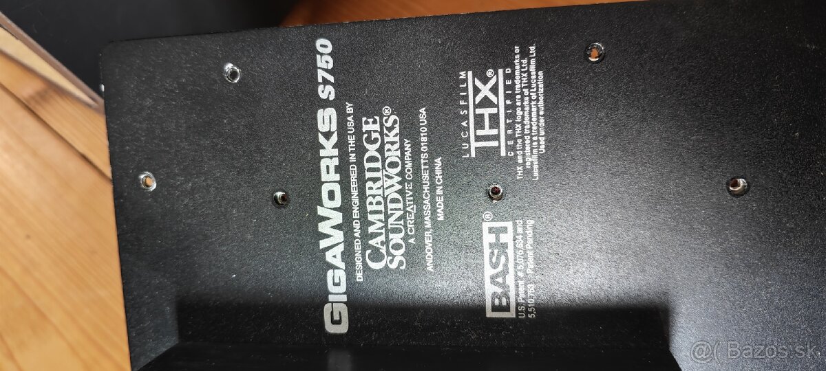 Predam torzo subwooferu gigaworks s750 - 2