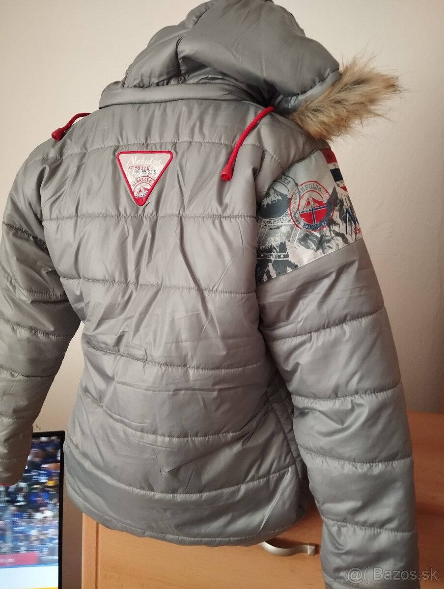 Nebulus,kvalitná dámska vetruvzdorna bunda s kapucňou vel.M - 2