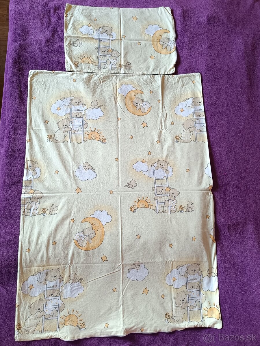 Detské posteľné obliečky do škôlky/postieľky - 2
