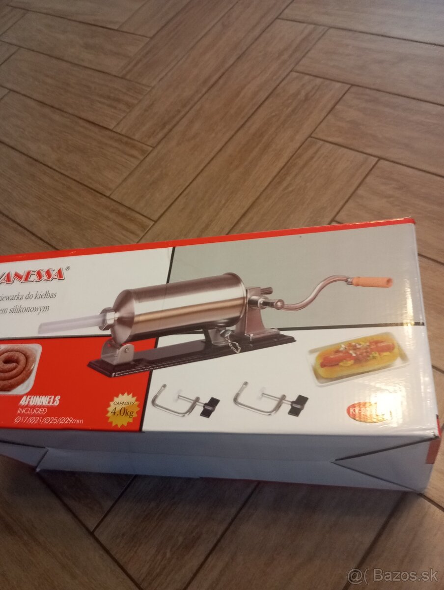 Plnička , nadievačka klobás , jaterníc na 4kg mäsa - nová - 2