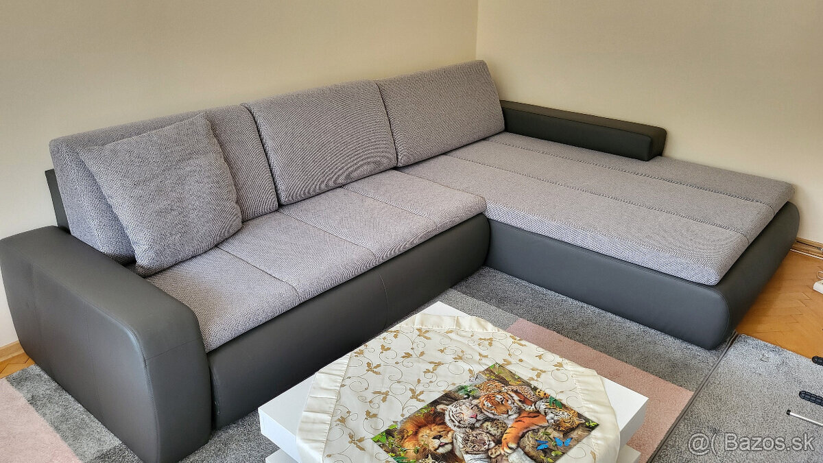 Rohová sedacia súprava v tvare L - 2