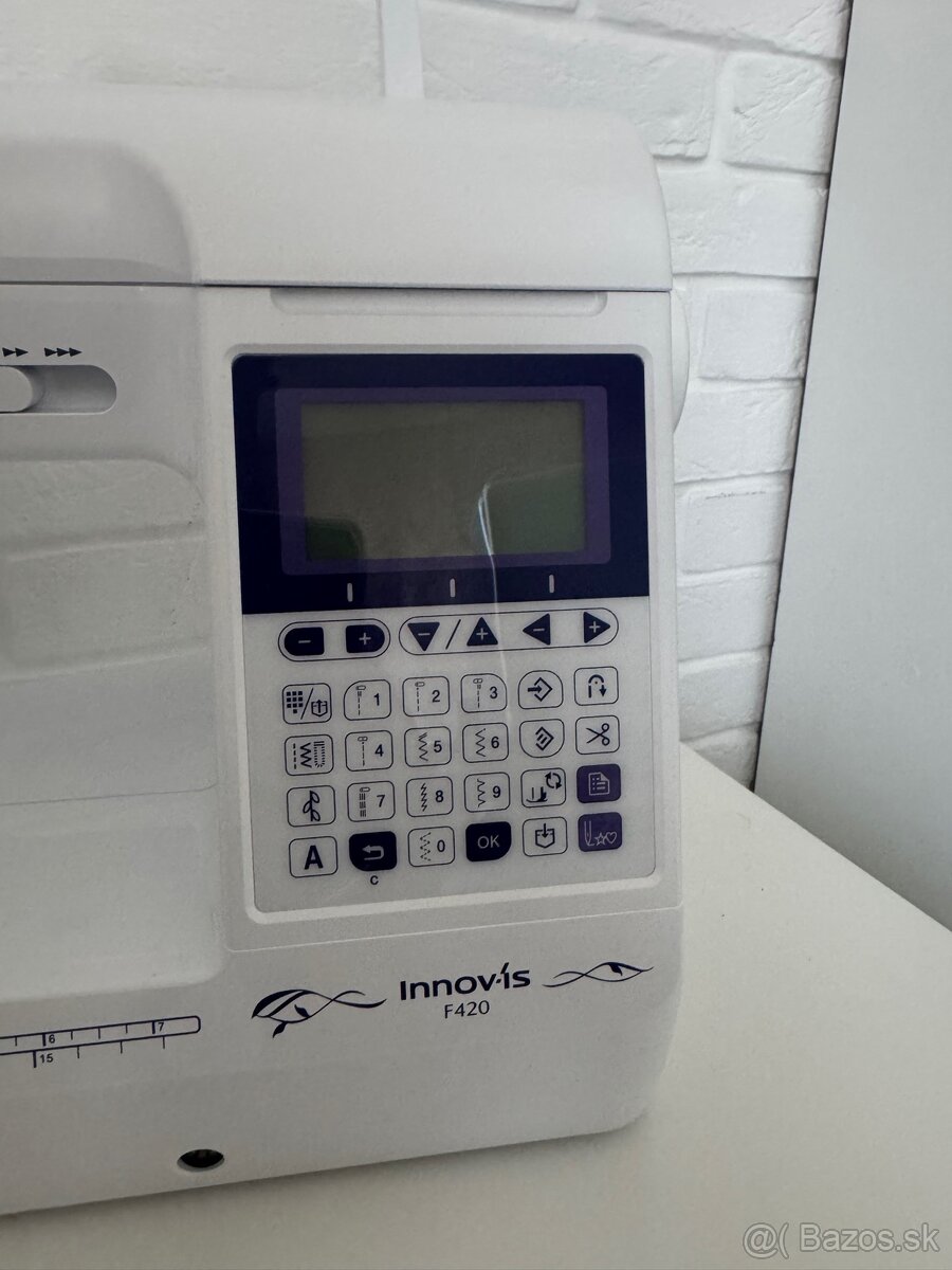 Šijací stroj Brother innov-is F420 výborný šijaci stroj - 2