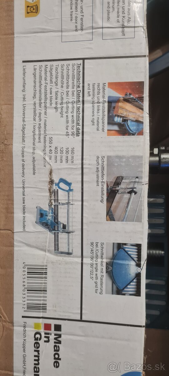 Rezačka profilov - 2