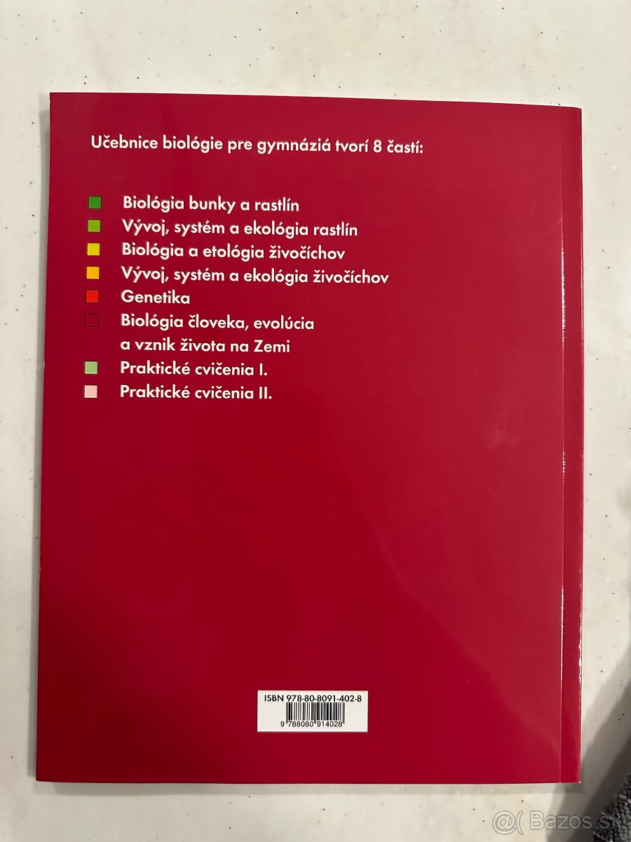 Predám Biológia pre gymnáziá 6 - 2