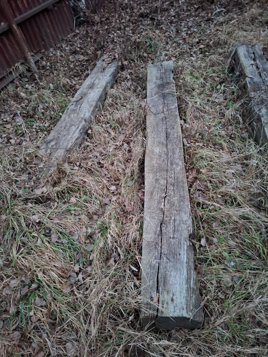 Predám dubové železničné podvaly - 2