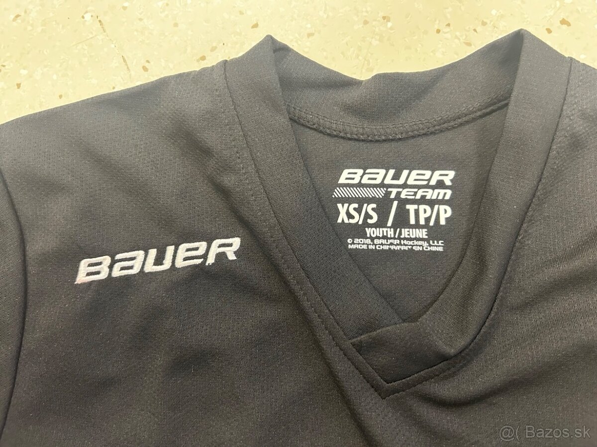 Predá čierny tréningový dres Bauer - 2