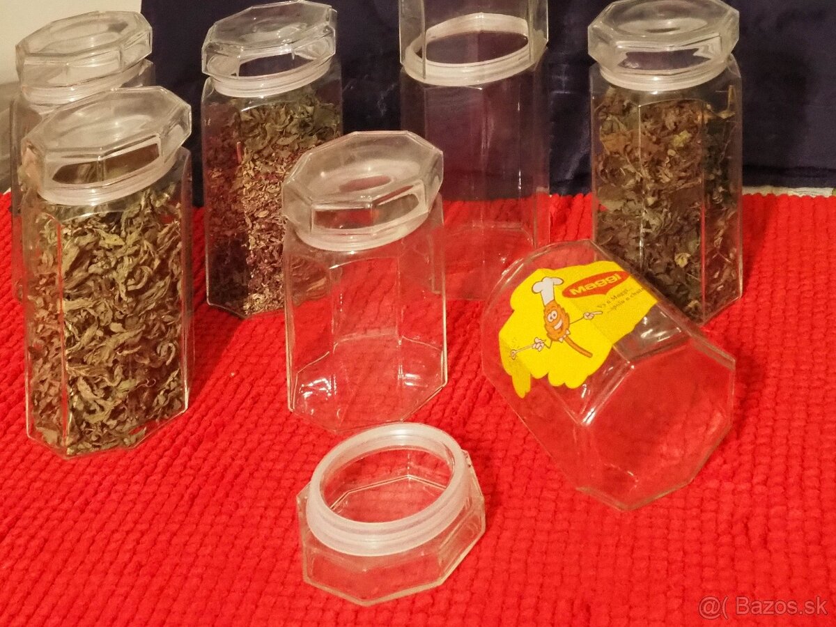 PREDAM SKLENENE 8-HRANNE NADOBY NA POTRAVINY - 2