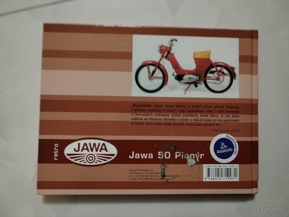 Jawa Pionier kniha - 2