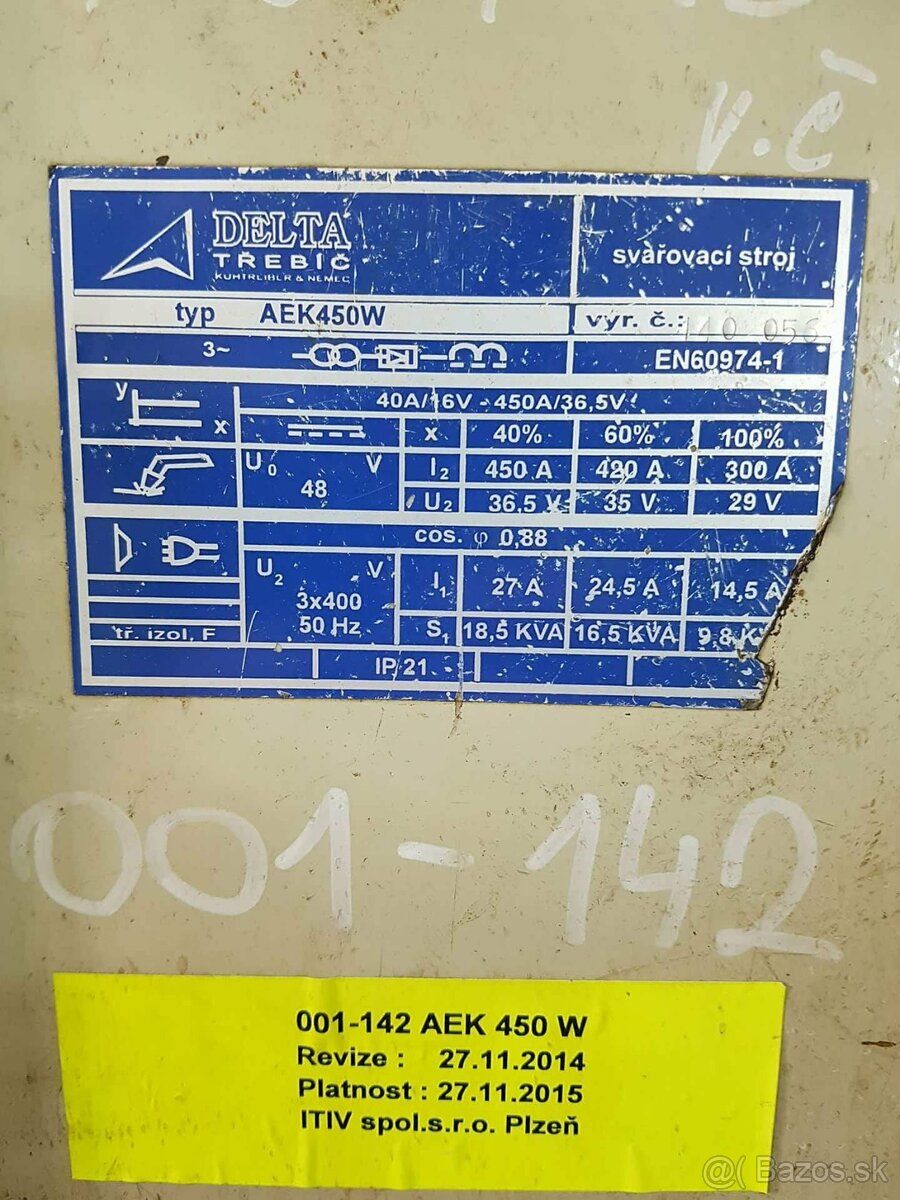 Predam mig zvaracku delta AEK 450w - 2