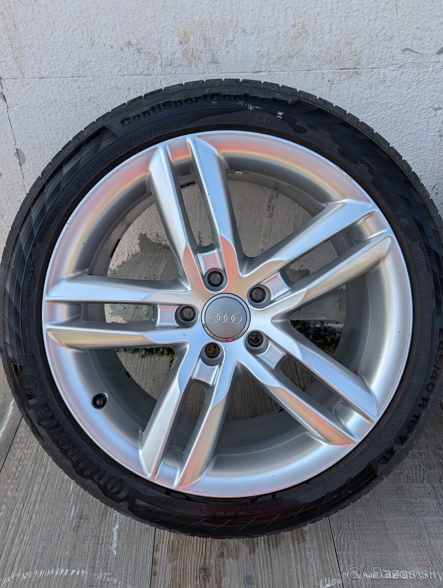 Originálne Audi disky R18 + pneu - 2