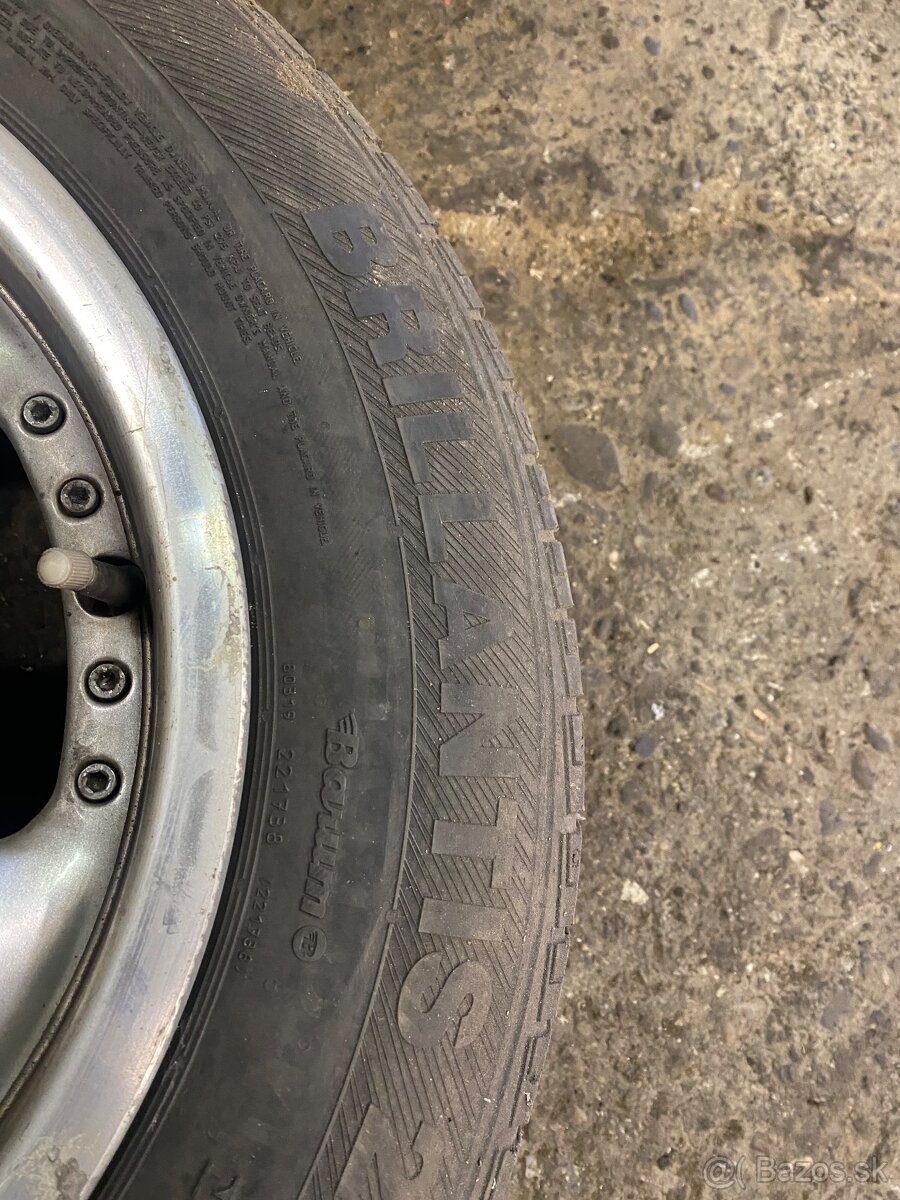 Predám letné kolesa 5x100 195/65r15 - 2