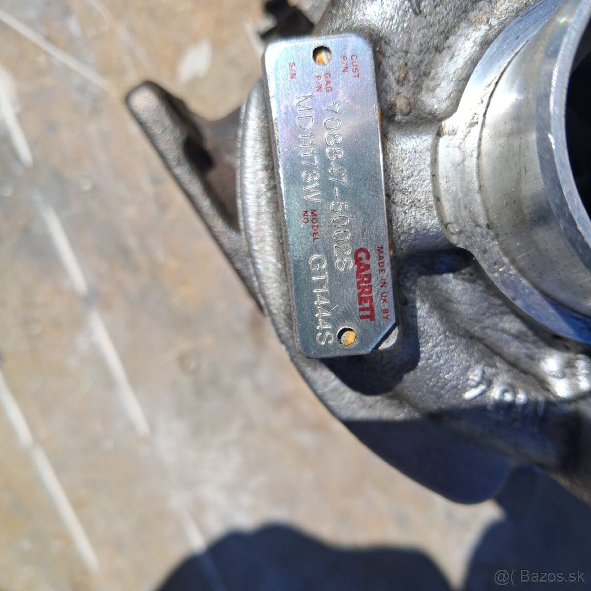 Turbodúchadlo garrett - 2