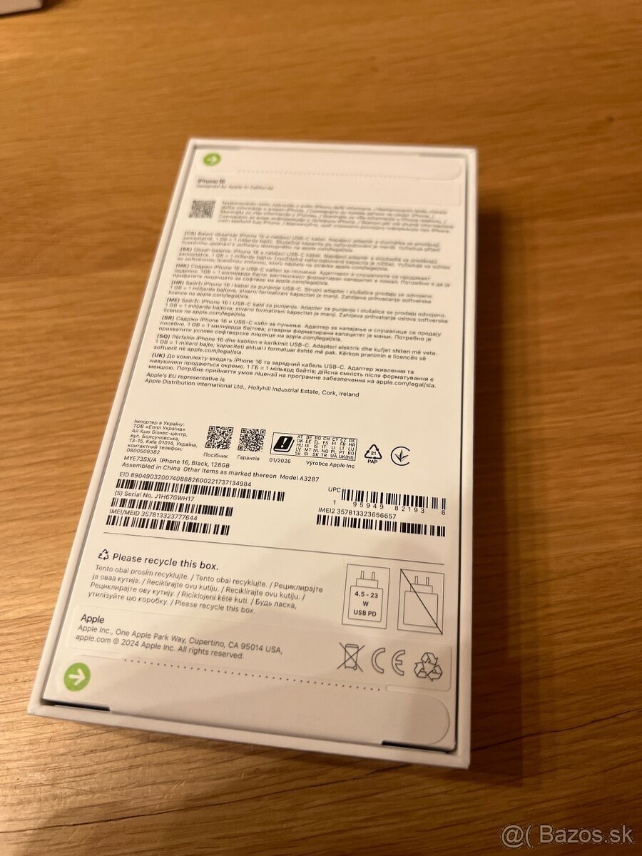 IPHONE 16 BLACK 128GB - 2