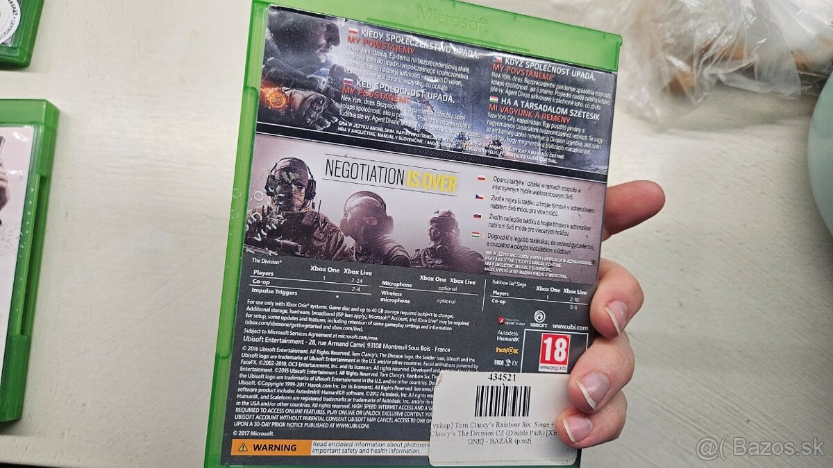 Xbox One hra Tom Clancy Double Pack - 2