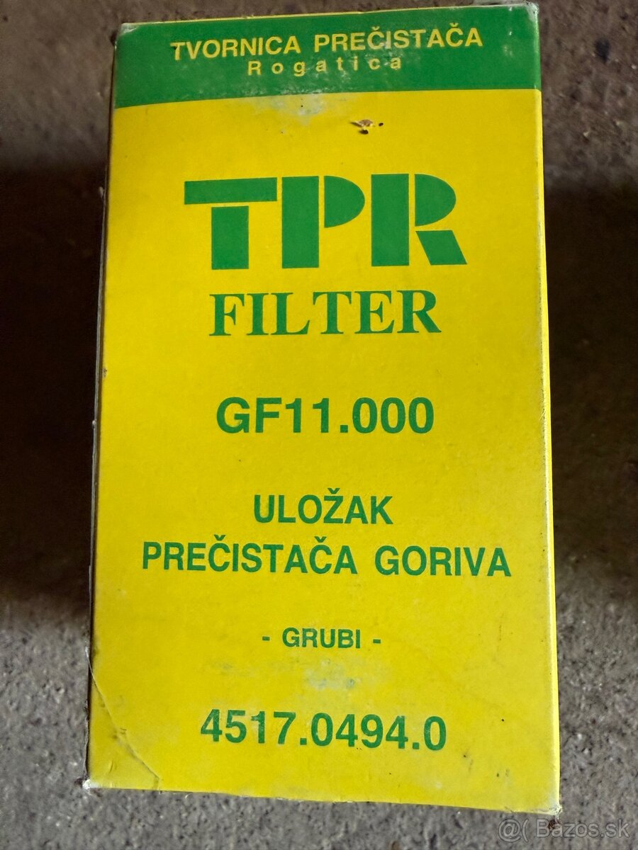 filtre TPR – olejový a palivový filter - 2
