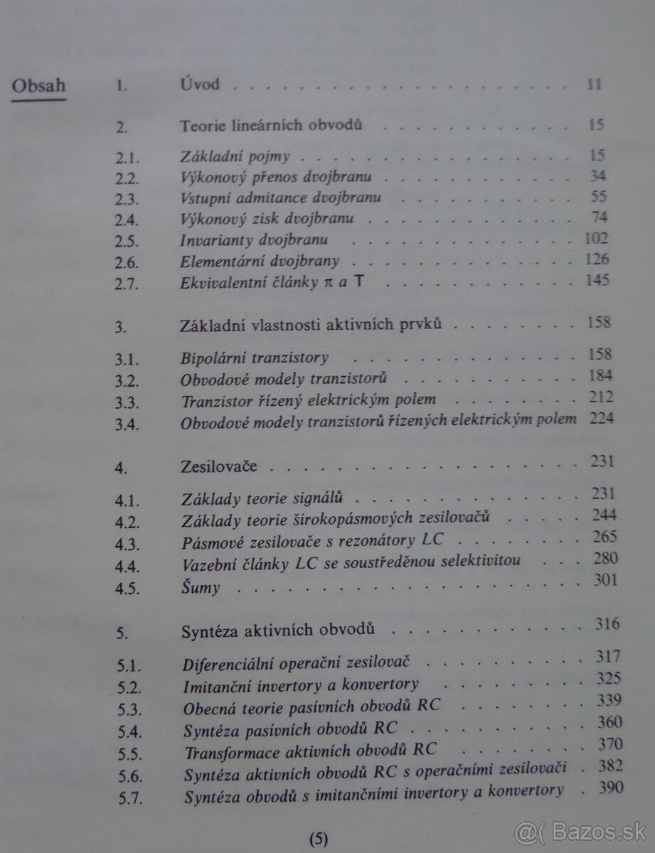 Lineární obvody s aktivními prvky - 2