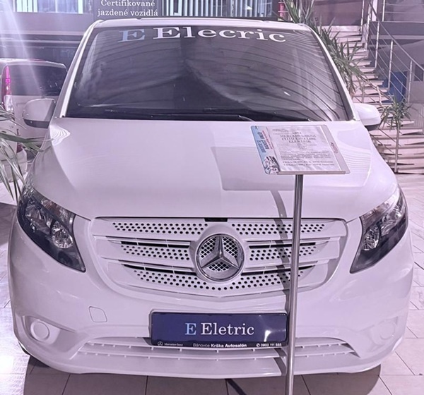 Mercedes-Benz eVito long extra Elektrik Automat 6 miest - 2