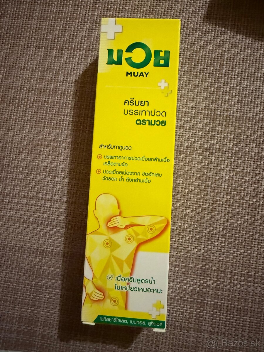 Muay thajsky krem original NOVE - 2