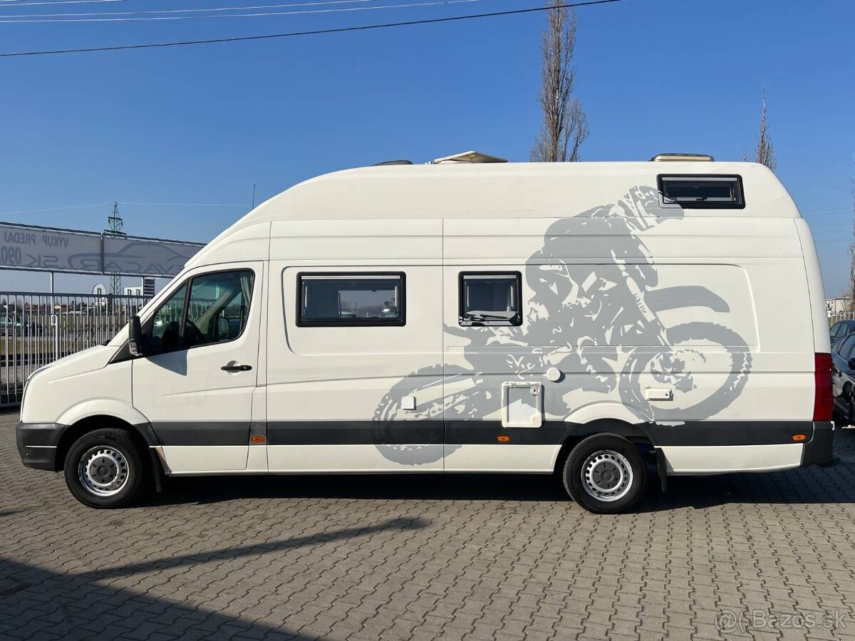 Obytná dodávka VW Crafter 2.5 TDI 120kw MT6 - 2