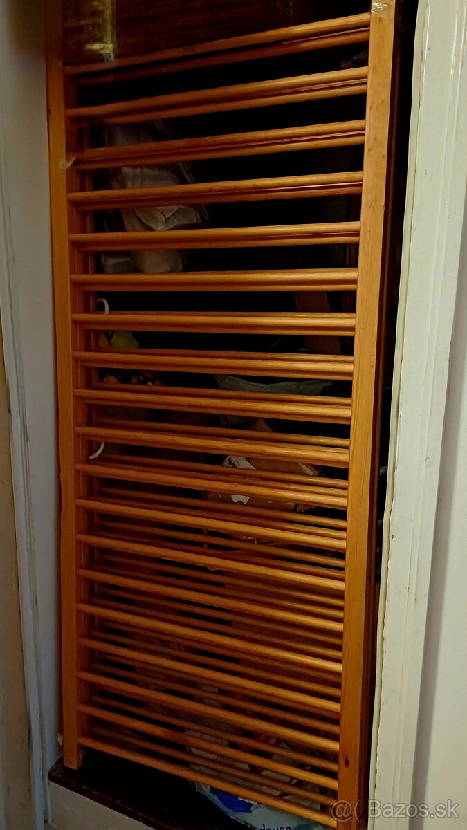 Detská drevená masívna ohrádka 150 x 150 cm - 2